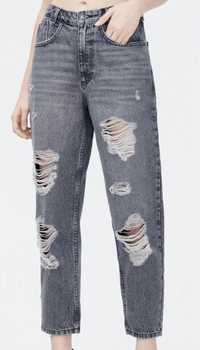 Blugi (ripped mom jeans) rupti