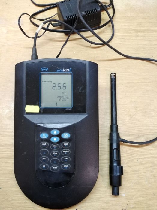 Сонда-Ph-Multimeter HACH SensION 3 ; PH-мултиметър +сонда +захранване