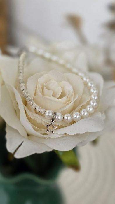 Bratara perle&argint