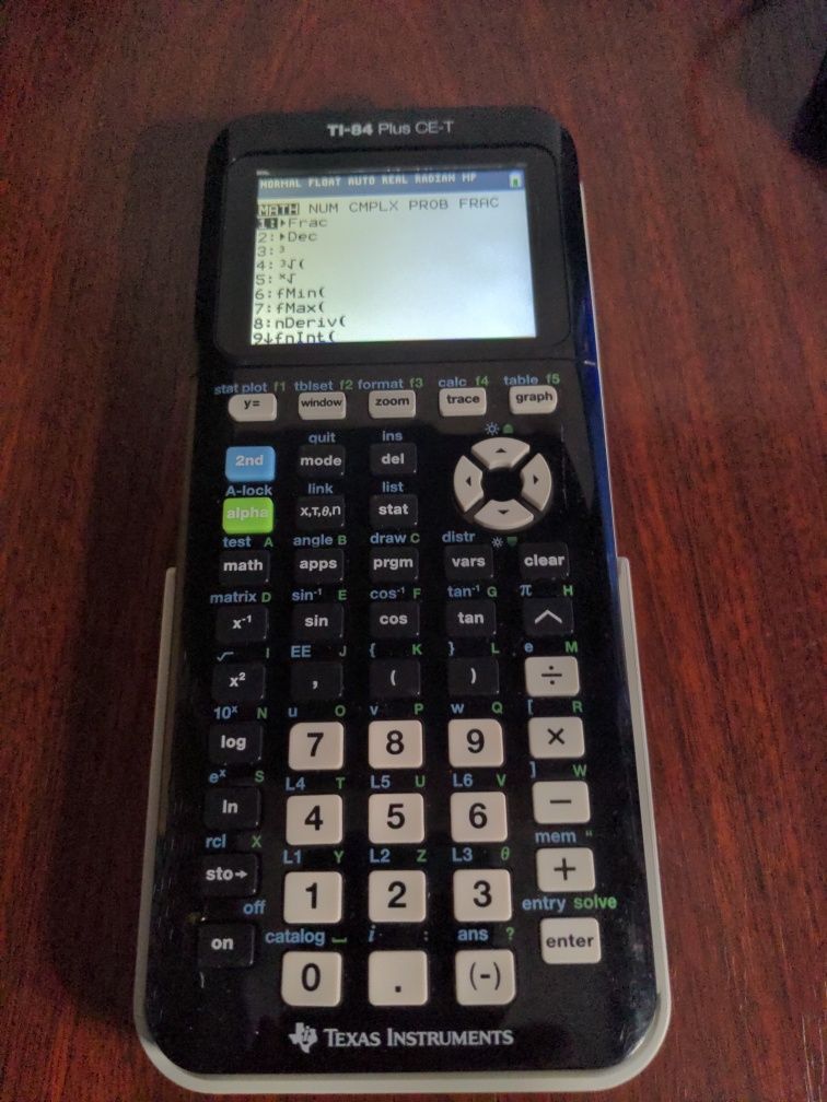Calculator grafic T1-84 Plus CE