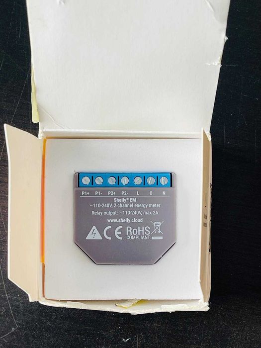 Contor inteligent de energie Shelly EM