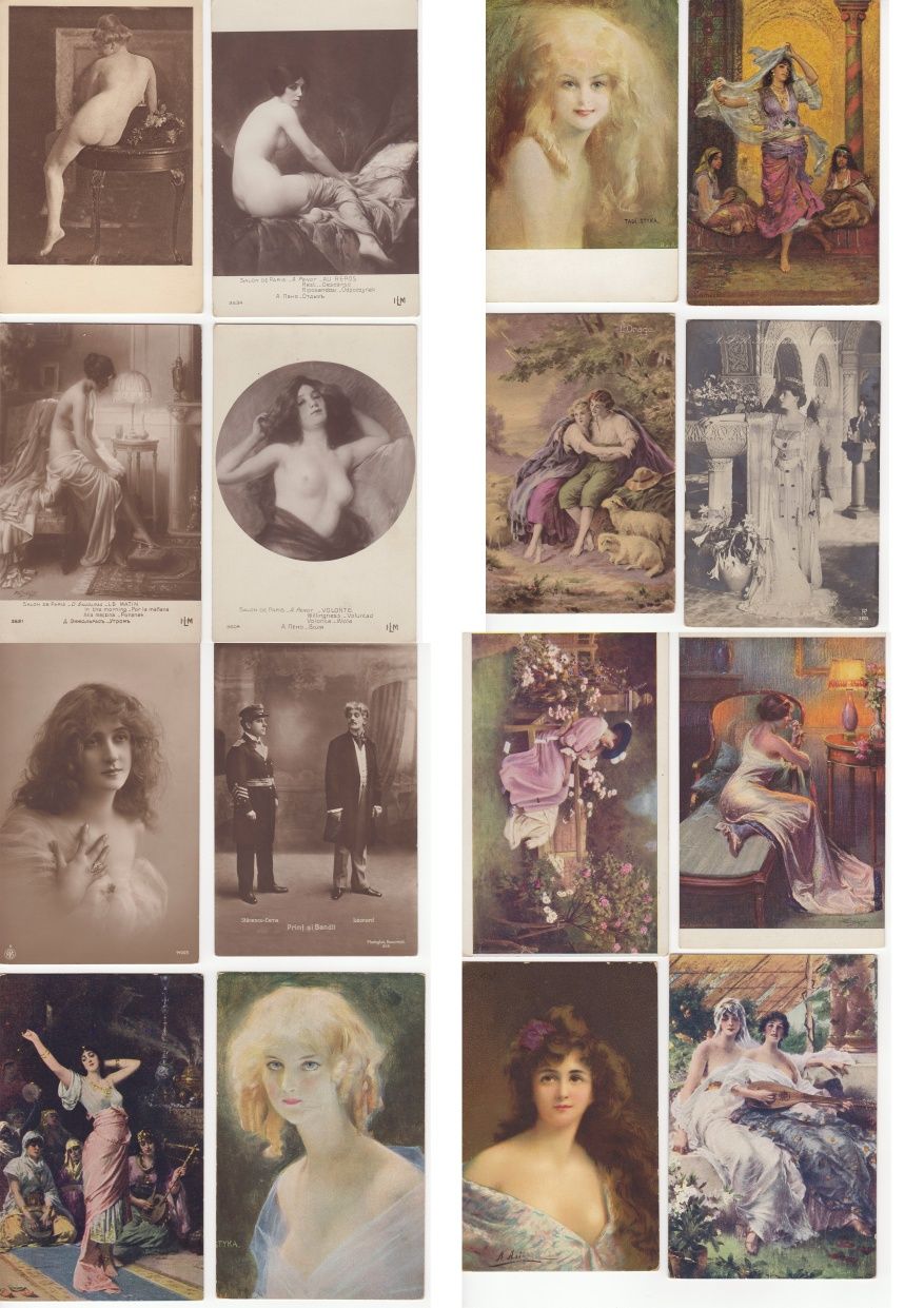 Carti postale 75 vederi vechi 1900 straine si romanesti necirculate