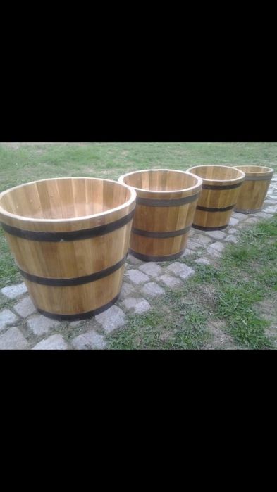 Дървени саксий по ваш избор