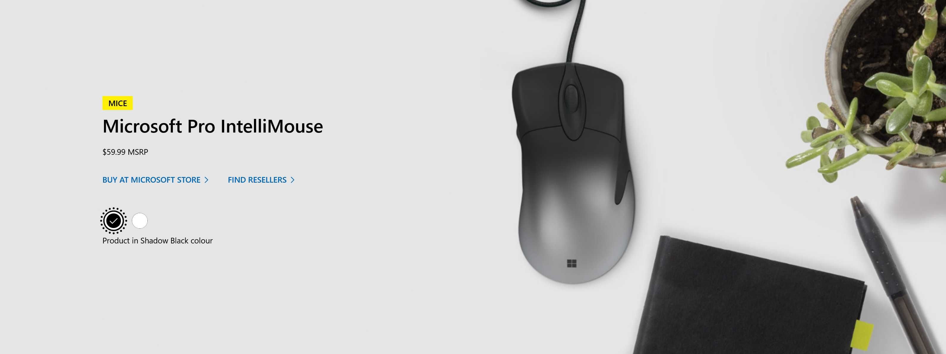 Mouse Microsoft Pro Intellimouse Special Edition