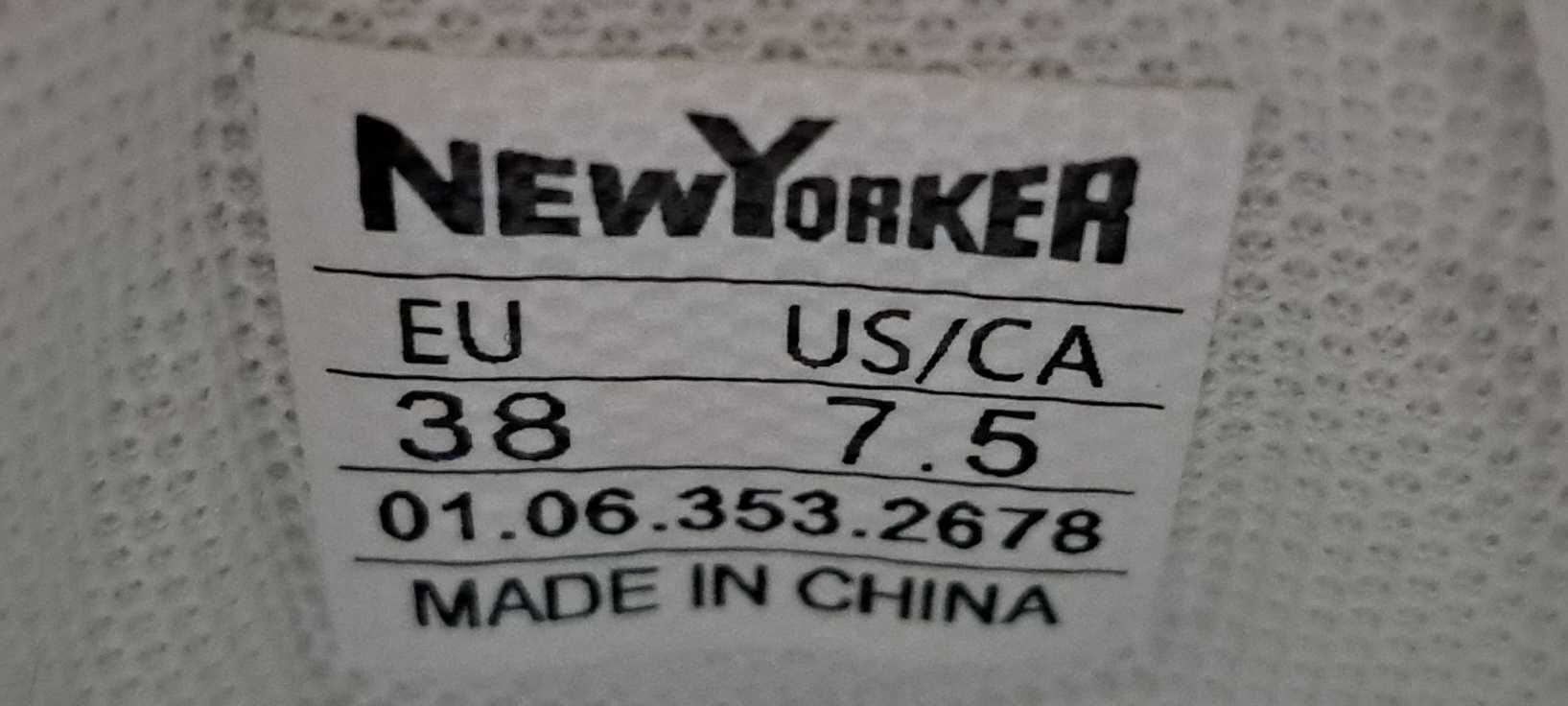 NEW YORKER НОВИ Високи кецове-номер 38