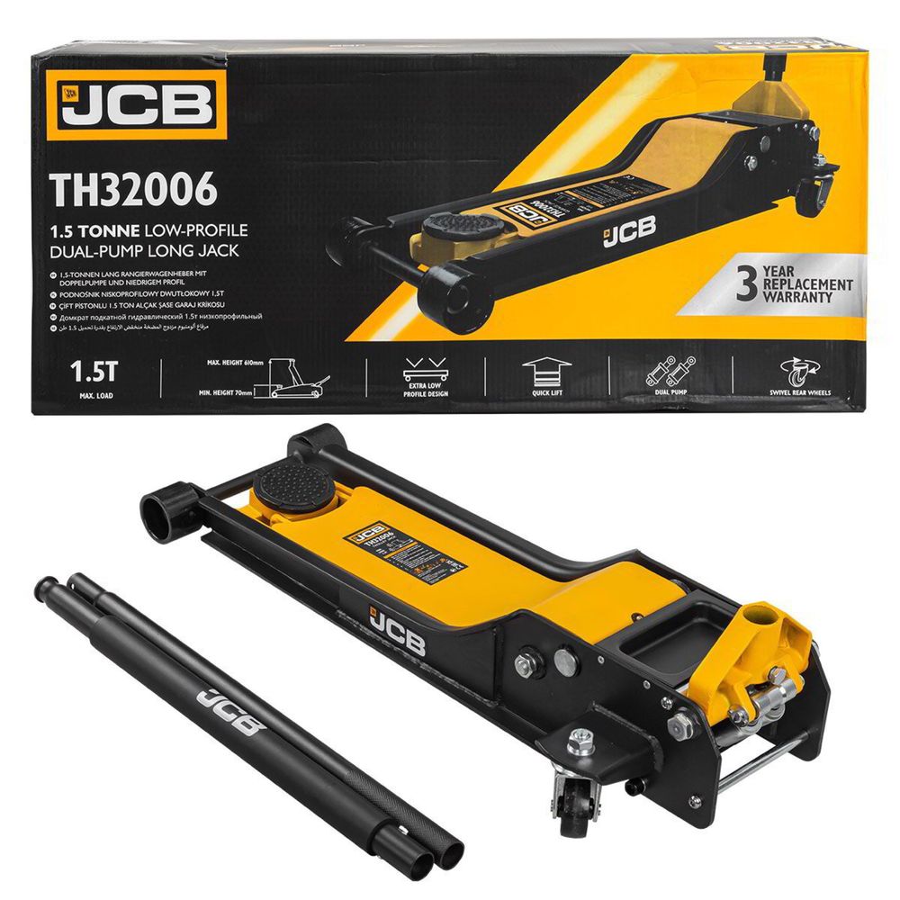 Екстра нископрофилен крик 70-610mm JCB 1.5т