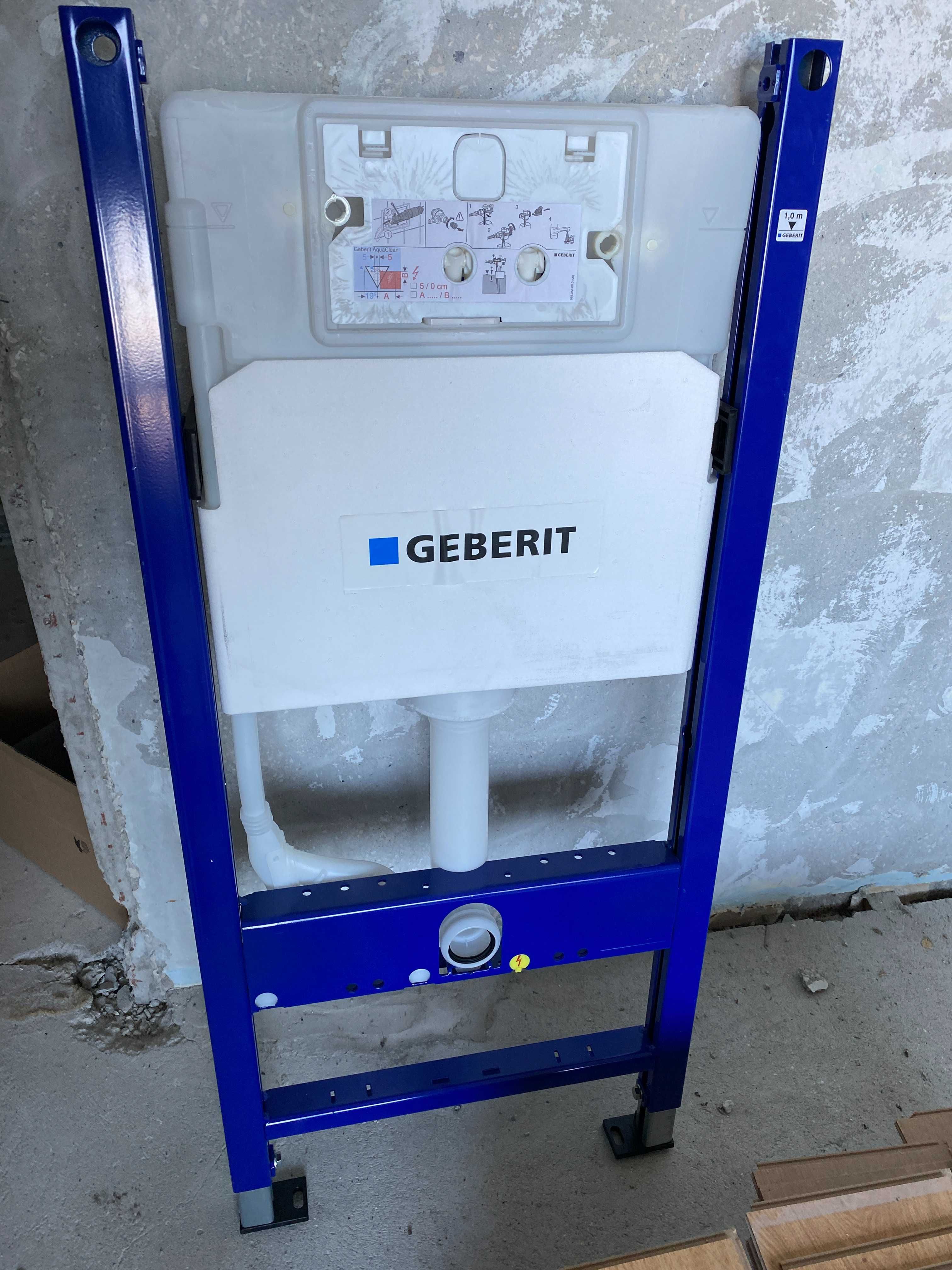 Geberit структура за вграждане с вградено казанче