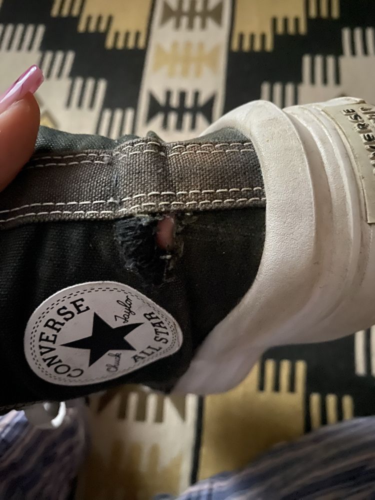 Tenisi Converse cu platforma