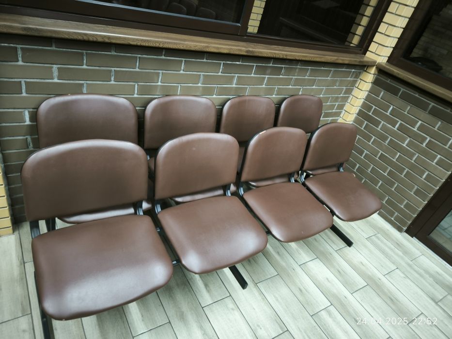 ИЗО-скамья (4-х местная) ZETA, скамья офисная Зета, скамейка