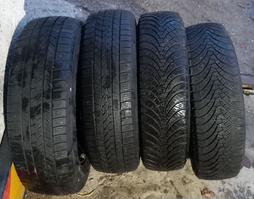 Set roți 4×100 R13 cu anvelope iarnă 155/70 R13