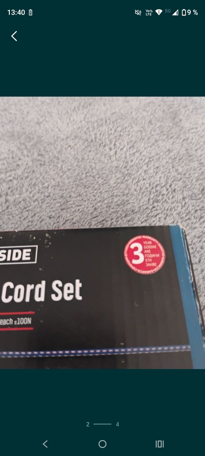 Set corzi de tensiune. Noi.