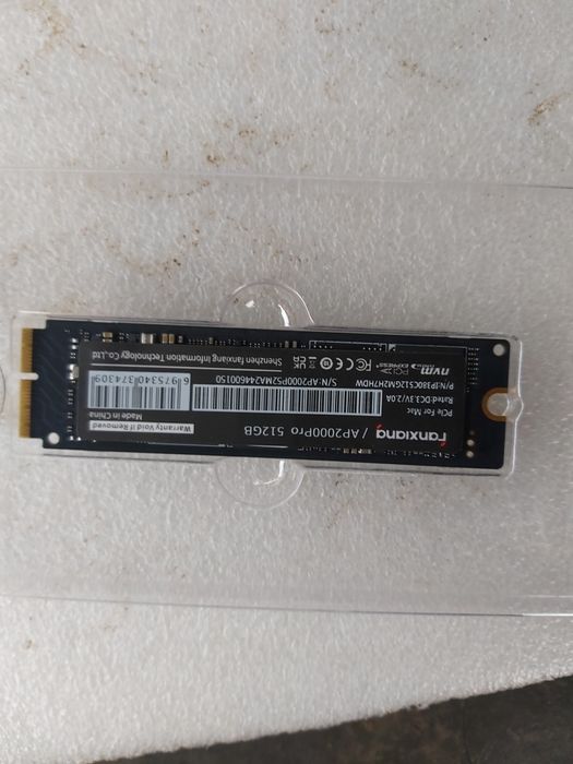 SSD Fanxiana For Mac 512Gb