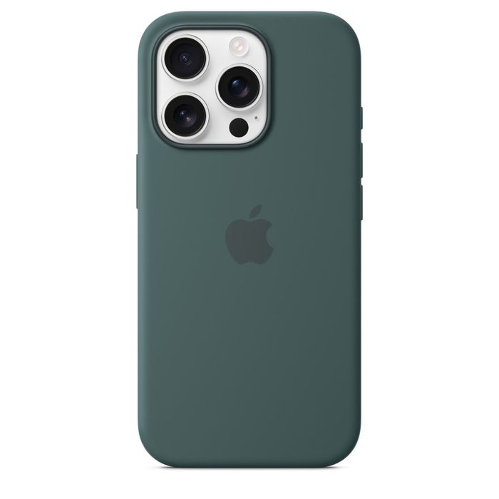 Husa iPhone 16Pro Max Apple Silicon MagSafe Lake Green