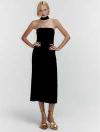 Vand rochie seara neagra lunga Zara XS