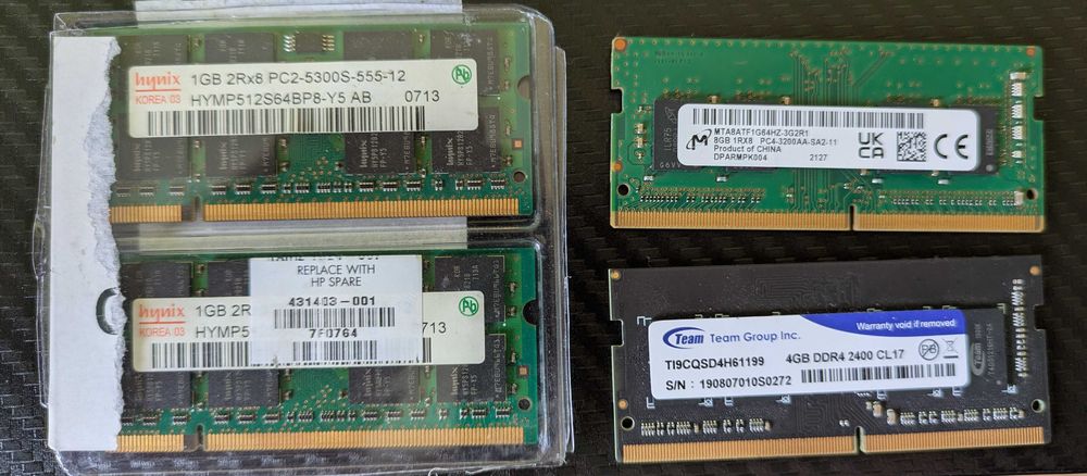 Memorii RAM laptop, DDR4 3200, 2400 mhz