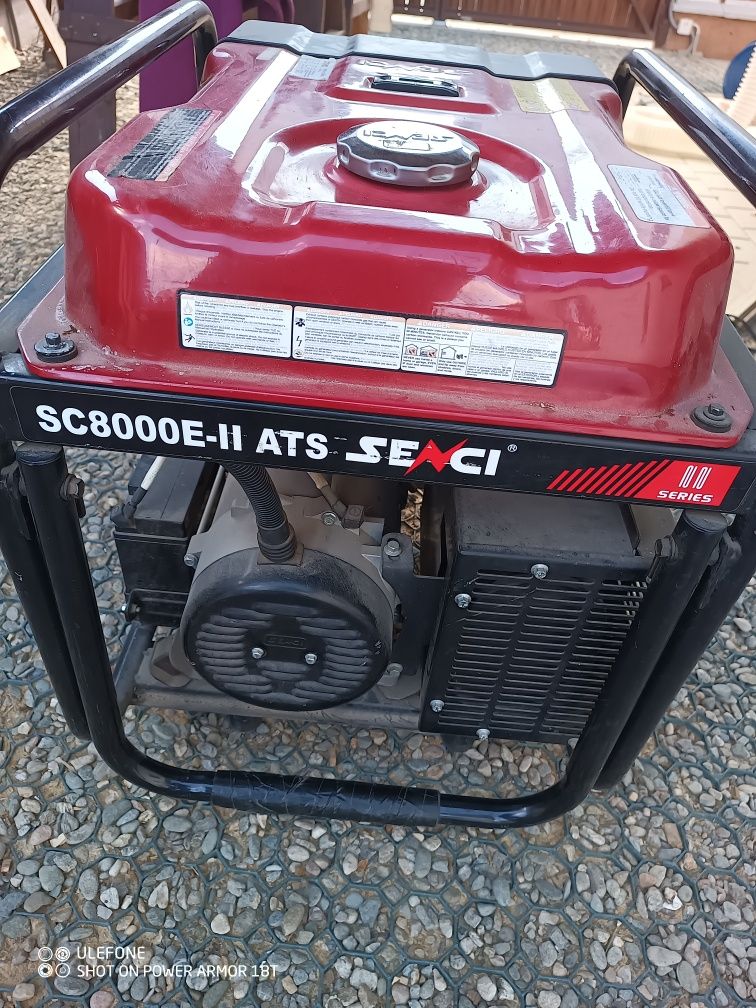 Generator electric monofazat, 7kw ATS AVR, benzina 4t, 103 ore