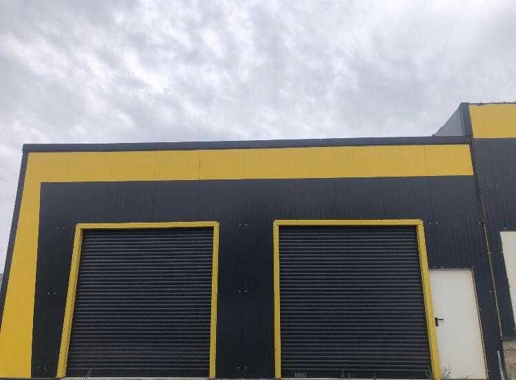 Hala, garaje, depozit, prestări servicii,