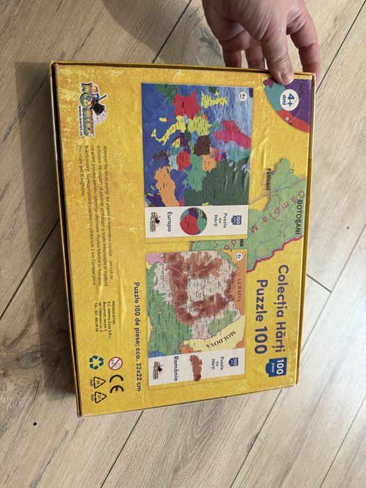 puzzle harta romaniei noriel nou