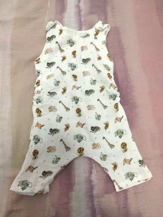 Salopeta ajustabila din muselina