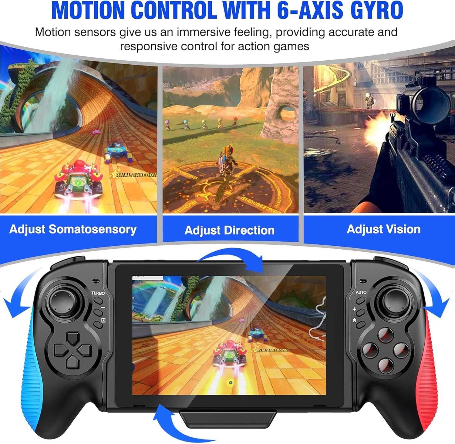 Професионален контролер за геймпад Nintendo Switch Switch Joy Pad