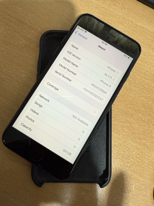 Iphone 8 64gb 100% baterie