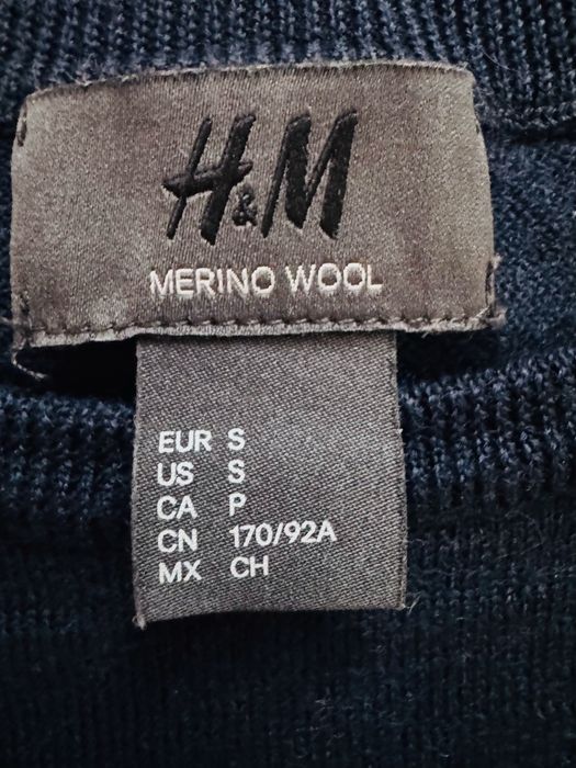 Pulover lana merino S