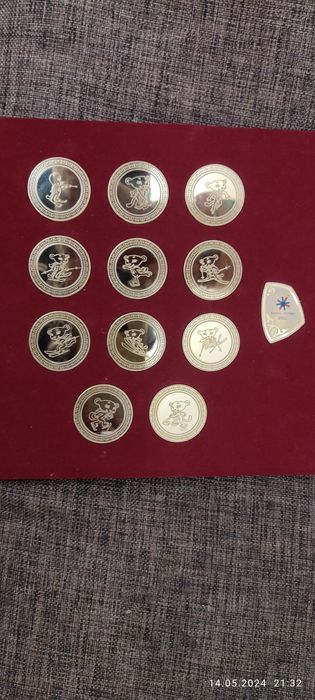 Жетоны зимних азиатских игр 2011гАстана-Алматы