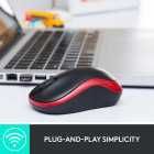 Mouse Logitech M185, Wireless, Grey nou sigilat