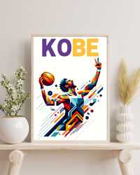 Tablou A3 - Kobe Bryant, Kyrie Irving, Kawhi Leonard - NBA