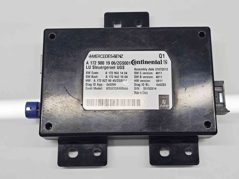 Modul confort  Mercedes Clasa E (W212) [Fabr 2009-2016] A1729001906