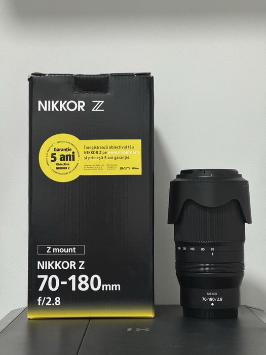 Obiectiv Nikon 70-180 f/2.8 montura Z GARANTIE 5 ani