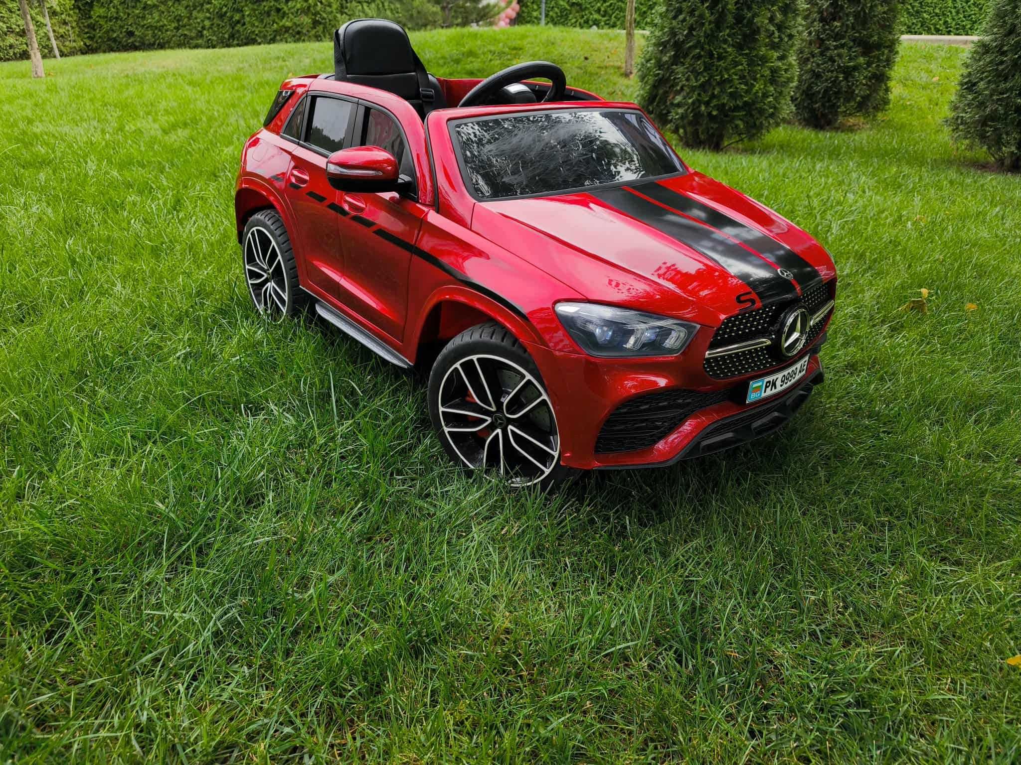 Електрически Mercedes GLE - акумулаторна детска кола + дистанционно