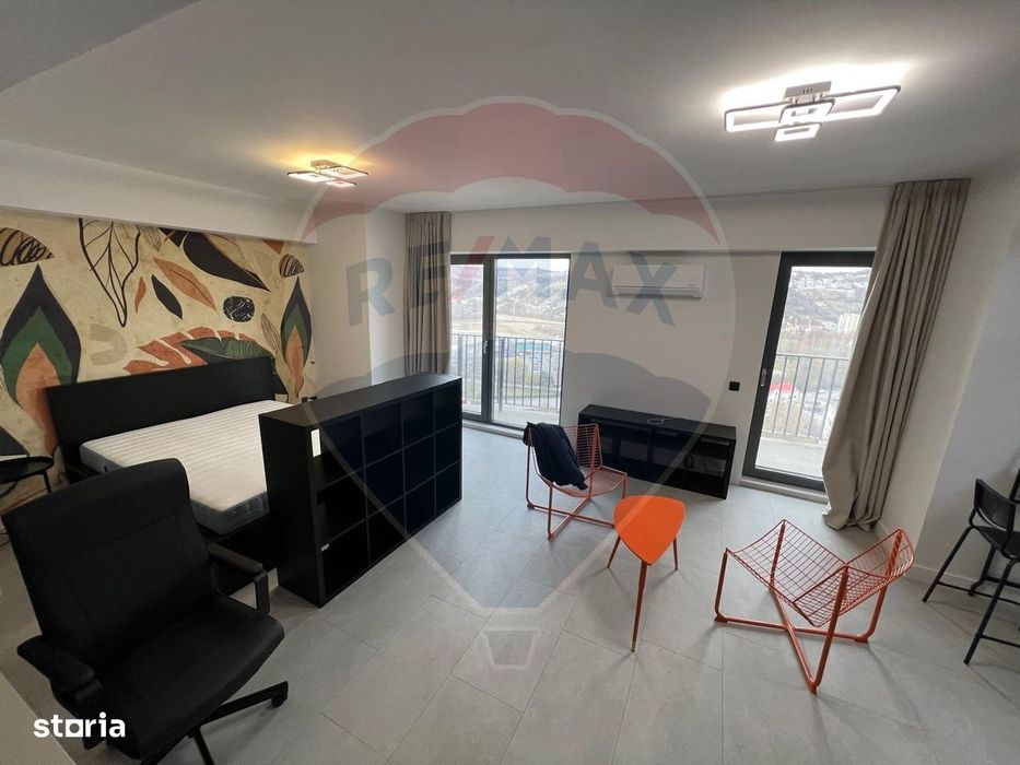 Studio de închiriat în West City Tower – confort și priveliște superbă