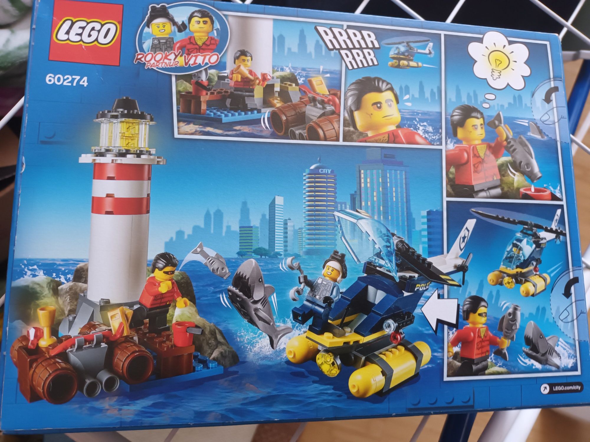 Lego Elicopter veterinar, Politie, Maga Jaja, Ninjago, Transport gratu