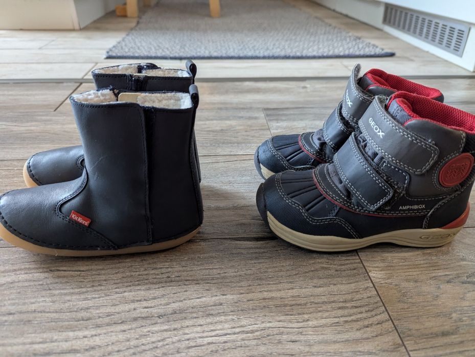 Зимни ботуши-Geox и Kickers-номер 26