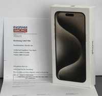 iPhone 15 Pro Max(Natural)-256GB, NOU SIGILAT, Factura+Garantie