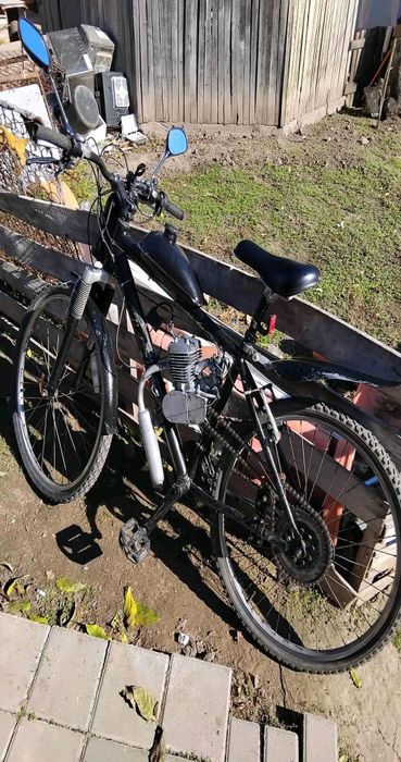 Dau bicicleta cu motor la schimb pe scuter electric