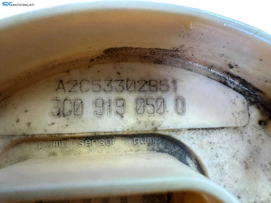 Pompa Combustibil Motorina cu Senzor Sonda Litrometrica Rezervor Volkswagen Passat B6 2.0 TDI 2005 - 2010 Cod 3C0919050Q A2C53302851 [V0313]