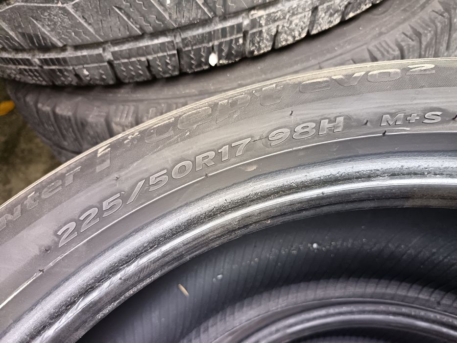 Anvelope MS iarna 225 50 17 hankook 2022 5.8mm