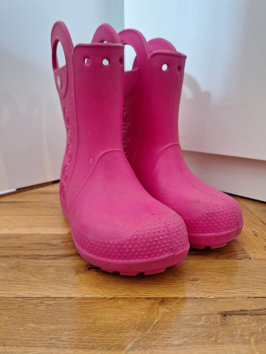 Crocs гумени ботушки за момиче, размер 30-31