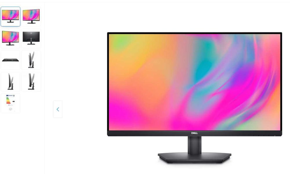 Vand Monitor LED IPS Dell 27", QHD, DisplayPort, FreeSync, Negru