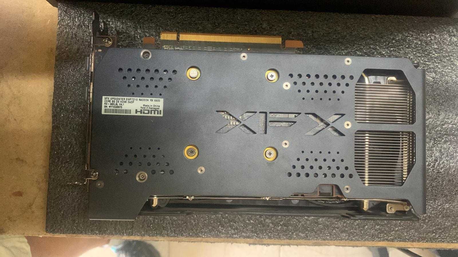 XFX SWFT 210 AMD Radeon™ RX 6600  8gb  Гаранция 3 месеца!