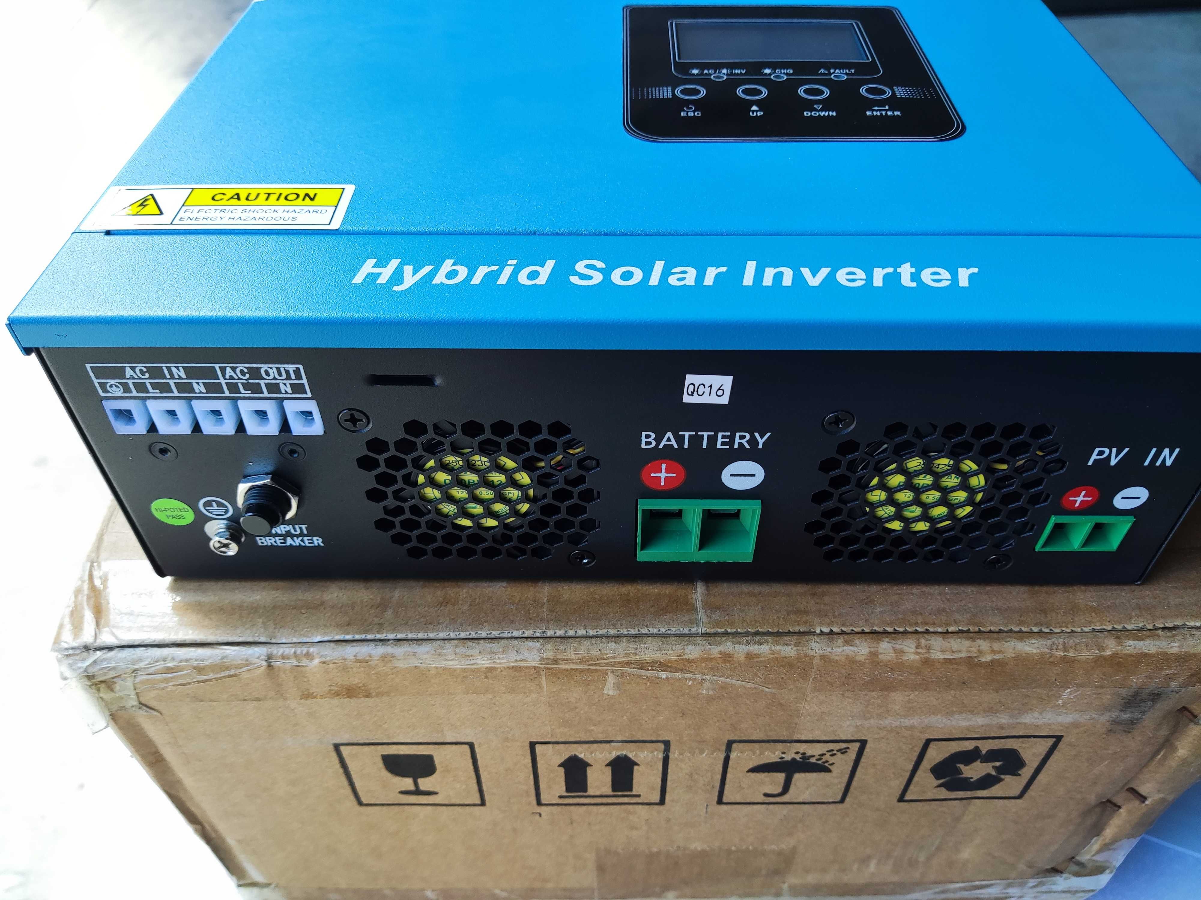 Easun 2.2kw 12v хибриден инвертор!