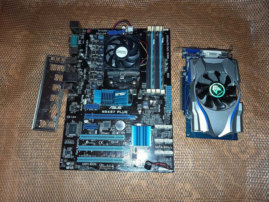 Kit gaming, AMD 6 core cpu + placa baza Asus + video GTX650 2gb ddr5