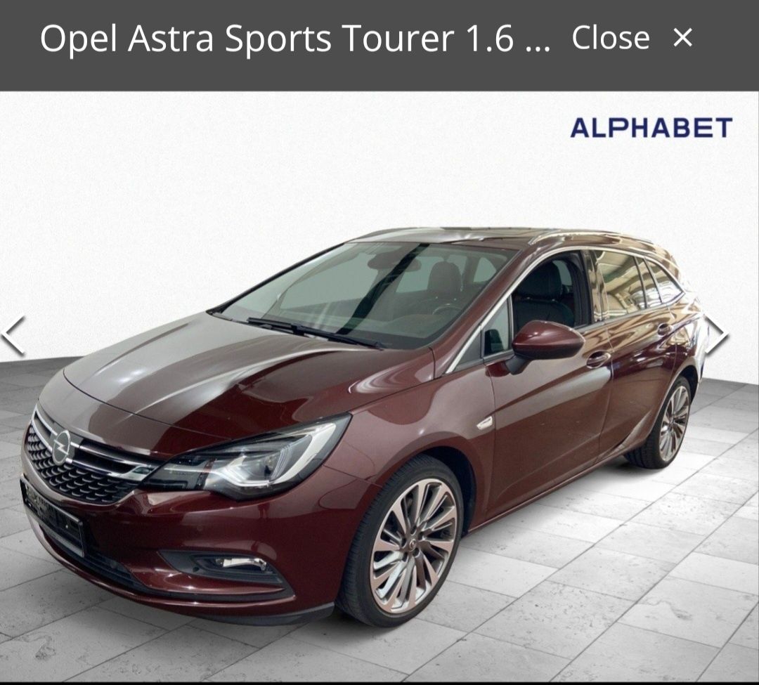 Opel Astra K  1.6 CDTI Automată