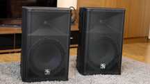 2 Boxe active Zzipp ZZPK112 (difuzoare Turbosound noi) + Mixer RCF F6X