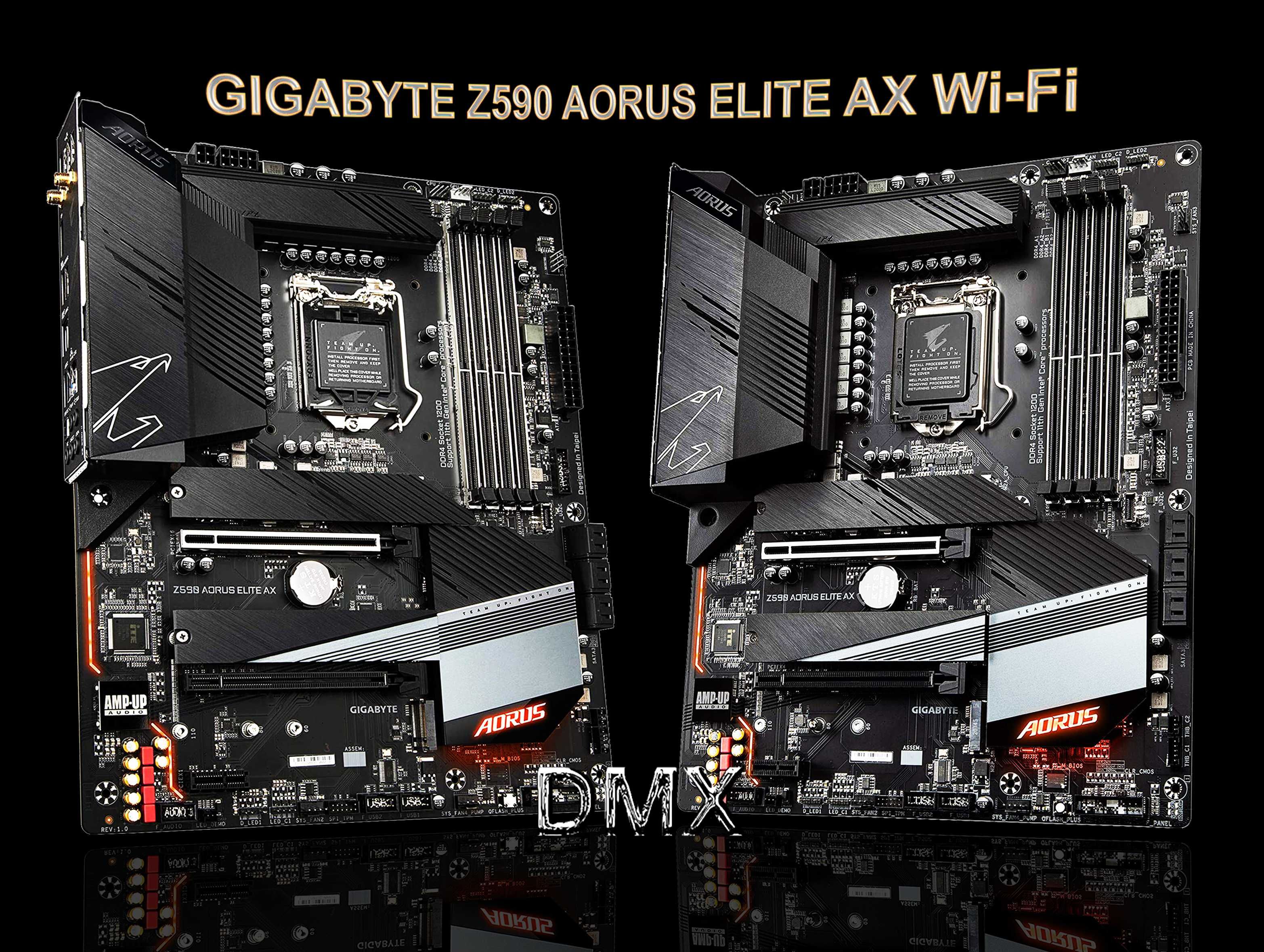 Плата GIGABYTE Z590 AORUS ELITE AX WiFi LGA1200 10,11 поколение Intel