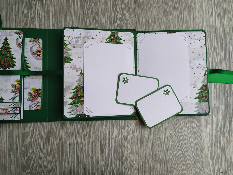 Коледен скрапбук албум "Моята Коледа", ръчна изработка /11.45-46