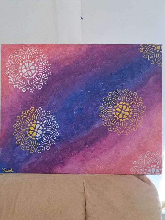 tablou acrilice univers interior