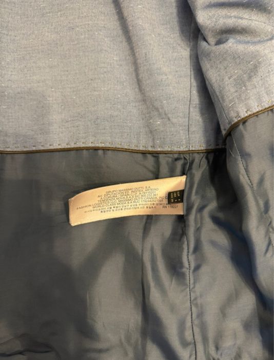 Geaca din piele Massimo Dutti